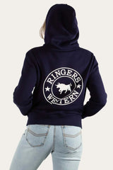 Ringers Western Signature Bull Womens Hoodie