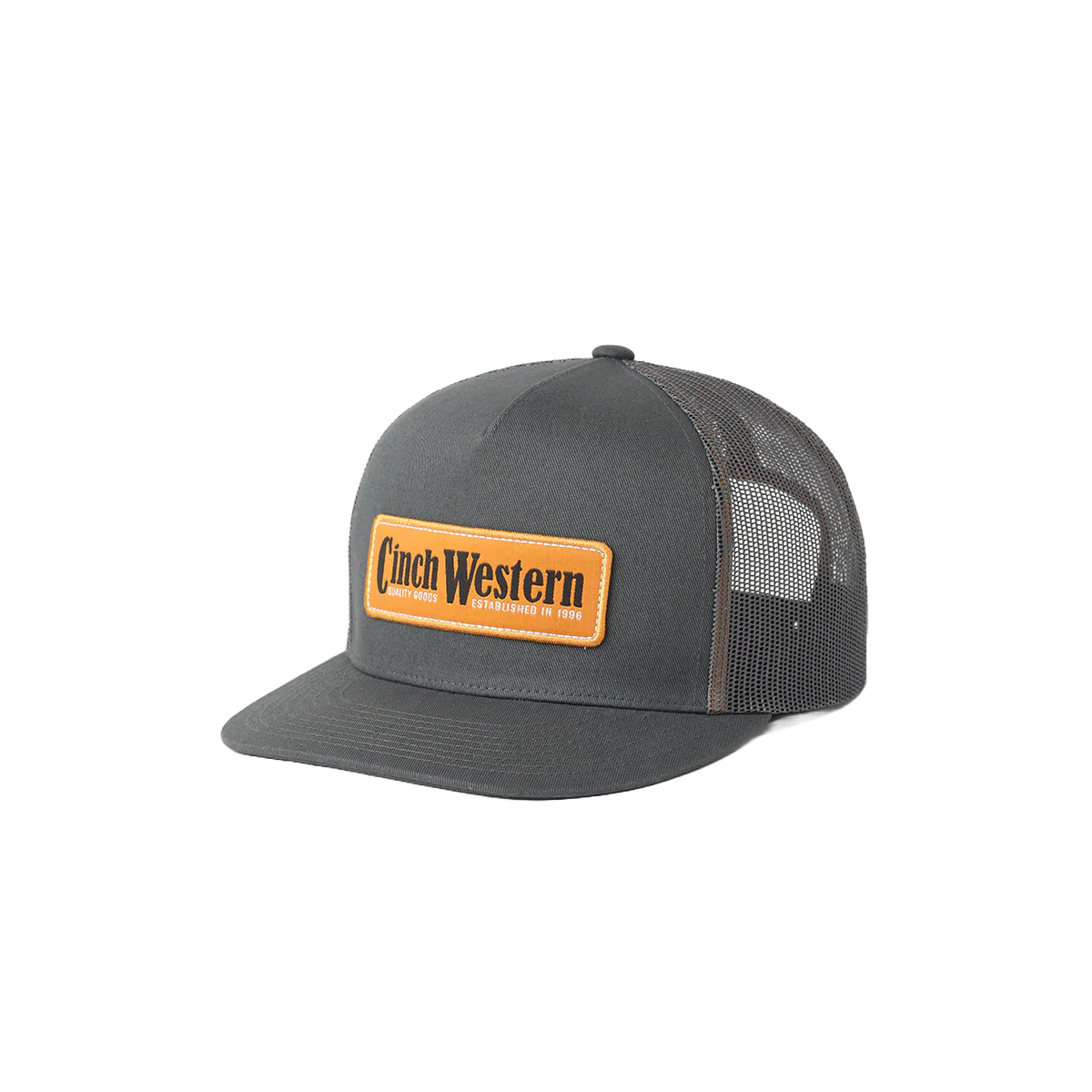 Cinch Grey Western Trucker Cap