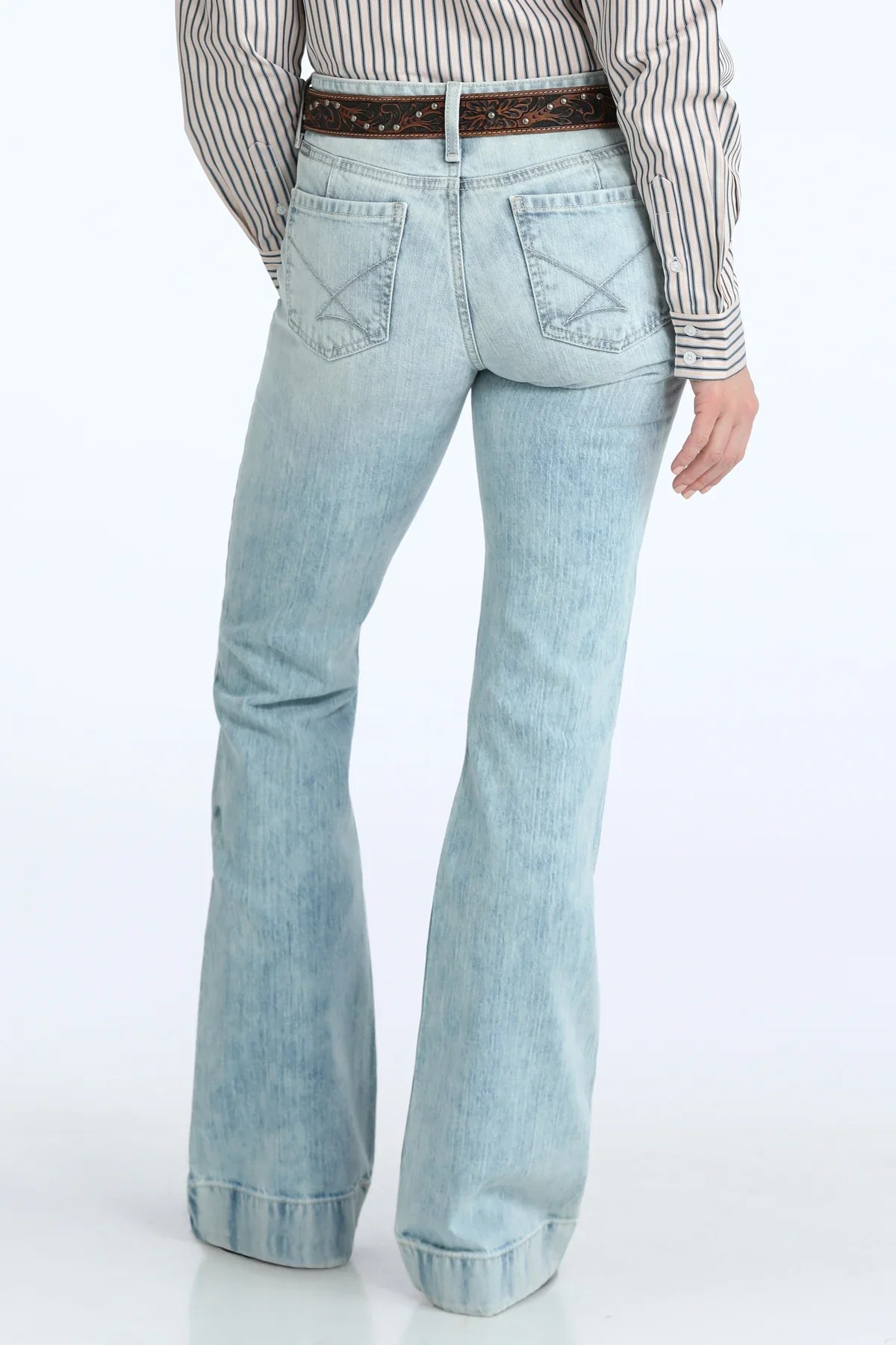Cinch Ladies Lynden Light Wash Trouser Jean