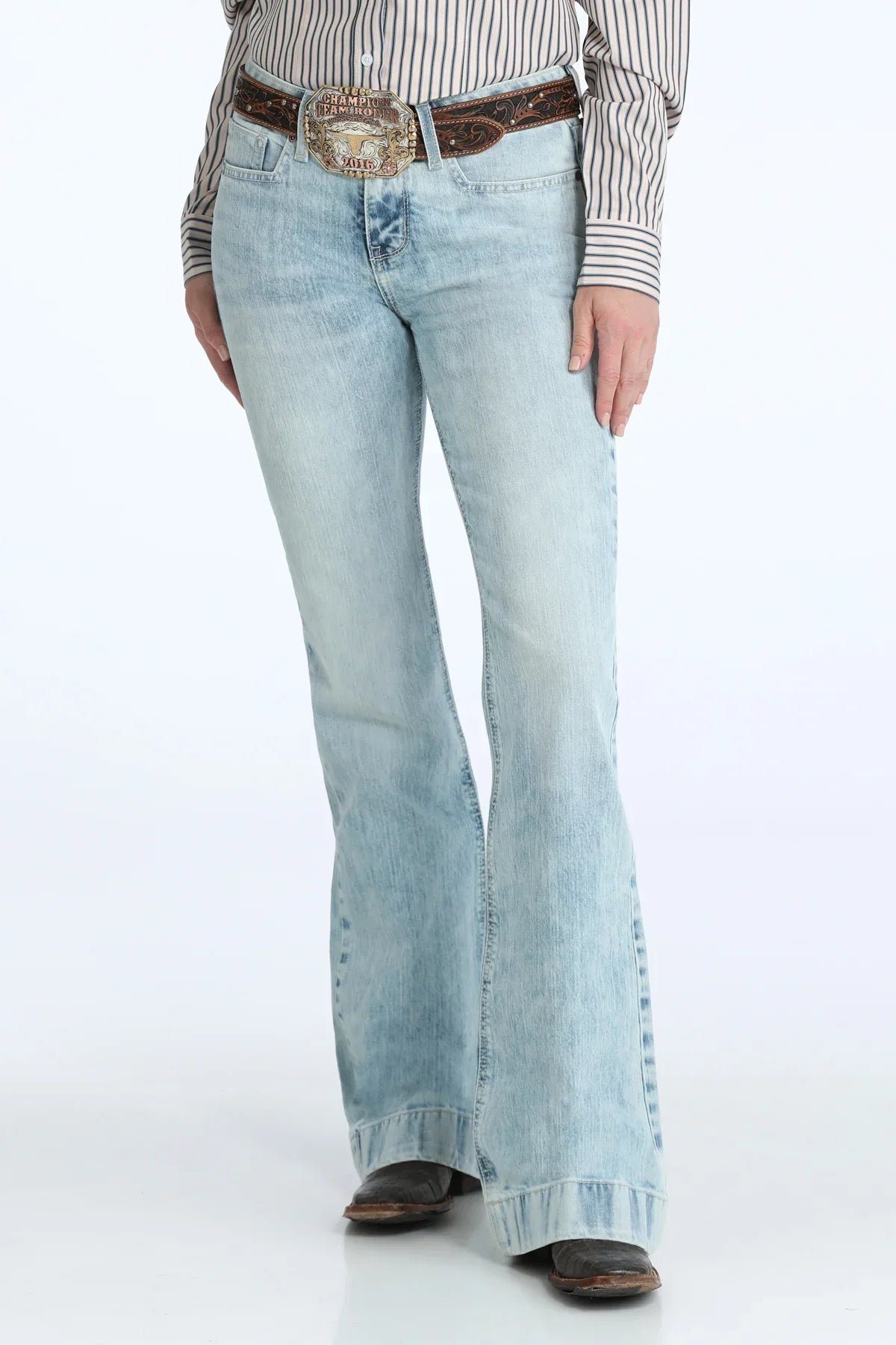 Cinch Ladies Lynden Light Wash Trouser Jean