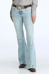 Cinch Ladies Lynden Light Wash Trouser Jean