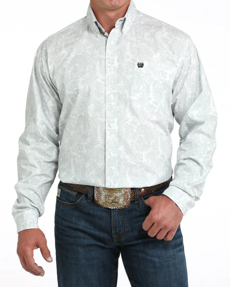 Cinch Men's Classic Fit Button-Down Western Shirt