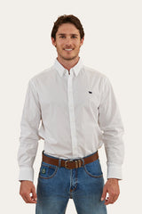 Ringers Western Longreach Mens Plain Dress Shirt