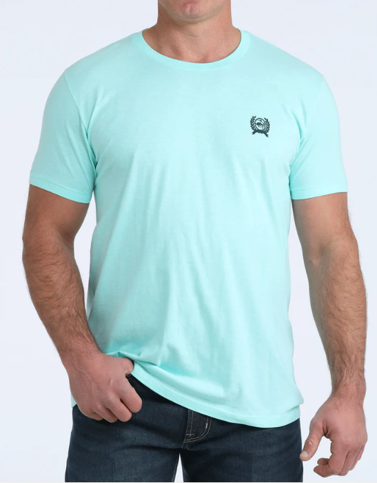 Cinch S54 Men's Mint Graphic Tee