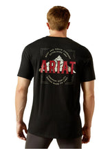 Ariat SS26 Mens NAB Mountain SS Tee Black