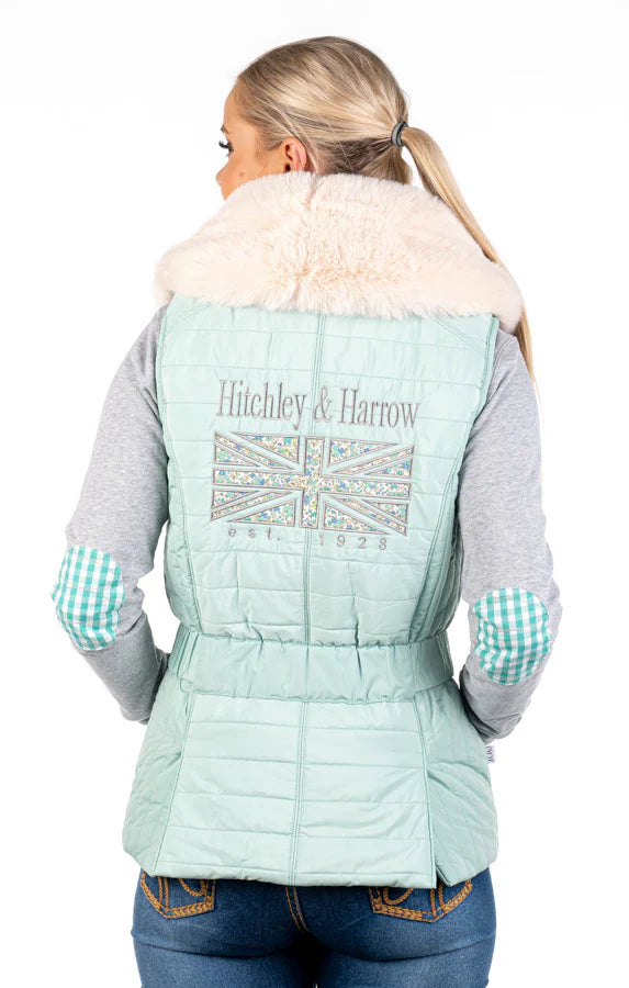 Hitchley and Harrow Ladies Mint Green Vest