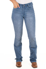 Hitchley and Harrow SR2222 Baby Blue Stitch Jeans