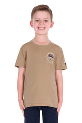 Pure Western SS27 Boys Craig SS Tee Sand