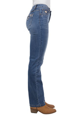 Pure Western Womens Gia High Rise Bootcut Jean