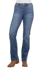 Pure Western Womens Gia High Rise Bootcut Jean