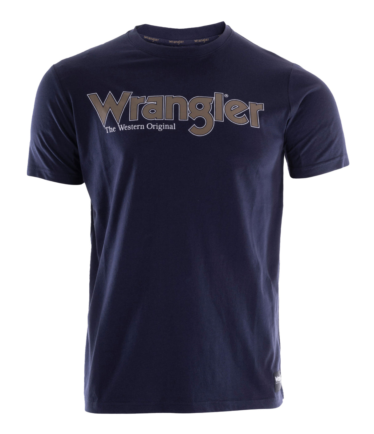 Wrangler Mens Ryder Logo Short Sleeve Tee