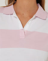 Pilbara Womens Striped Polo Dress