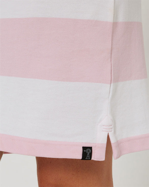 Pilbara Womens Striped Polo Dress