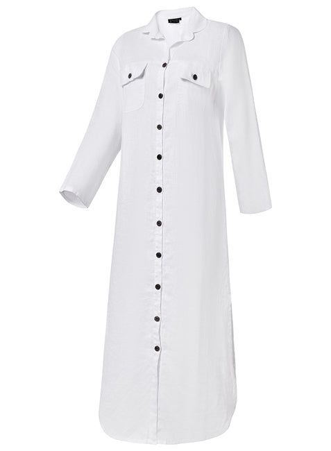 Pilbara Angelina Linen Dress
