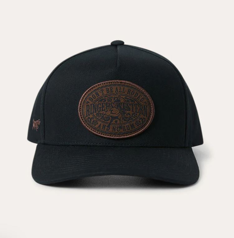 Ringers Western All Rodeo Roadhouse Cap - Black