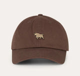 Ringers Western SS27 Hero Flexfit 110 Baseball Cap - Choc/Antique Brass