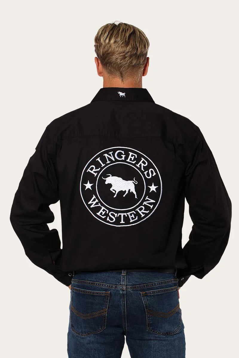 Ringers Western Hawkeye Mens Full Button Work Shirt