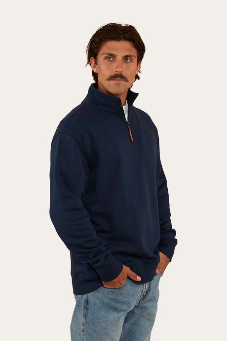 Ringers Western Mens Strand 1/4 Zip Crew