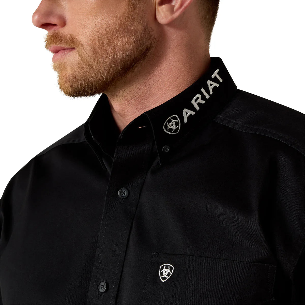Ariat Mens Team Logo Twill Classic Fit Shirt