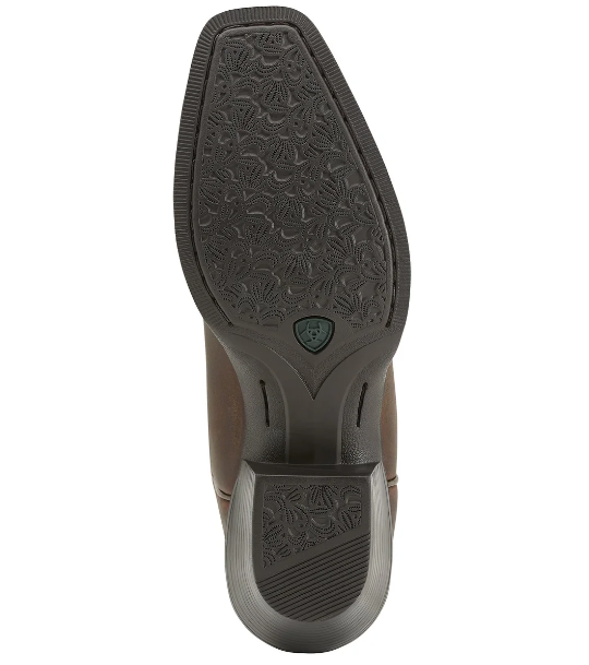 Ariat Womens Round Up Square Toe-Powder Brown