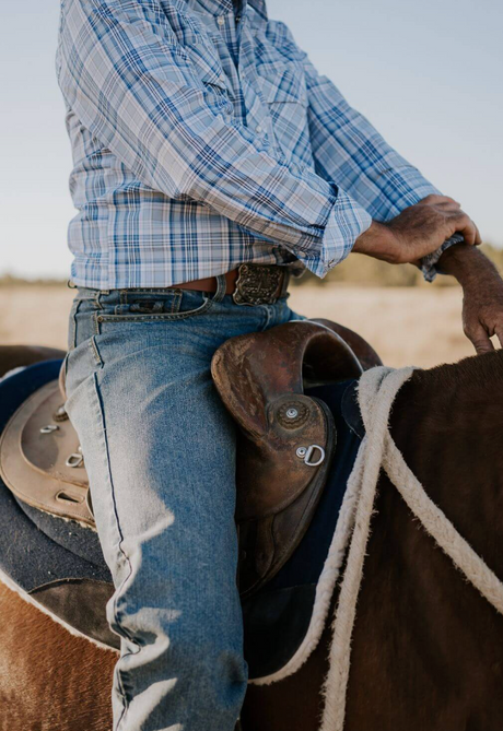 Pilbara Western Rodeo Buckle Navajo Belt