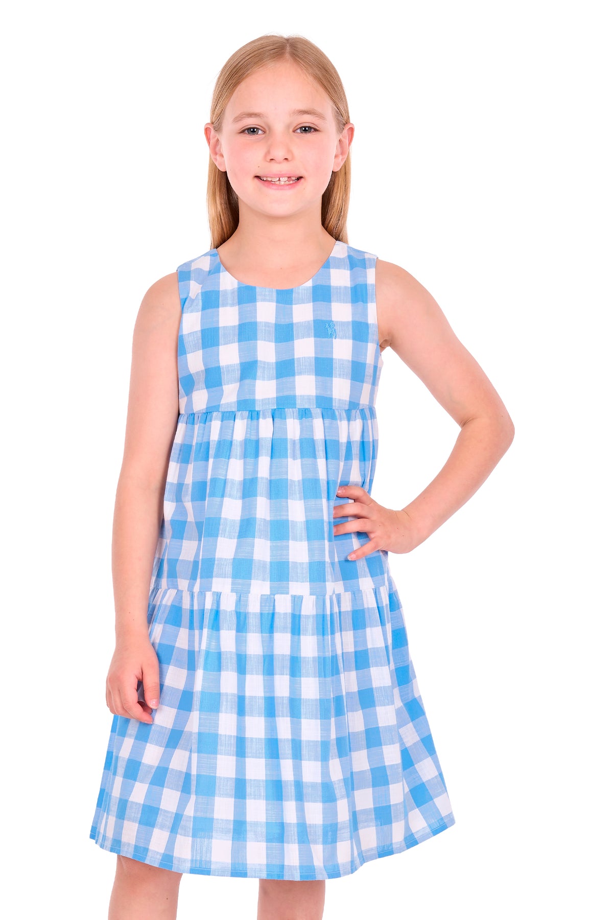 Thomas Cook SS27 Girls Amity Dress Blue/White