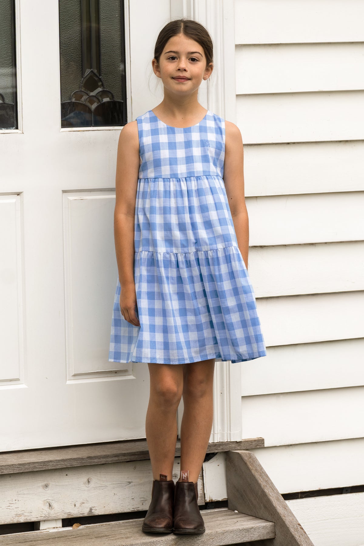 Thomas Cook SS27 Girls Amity Dress Blue/White