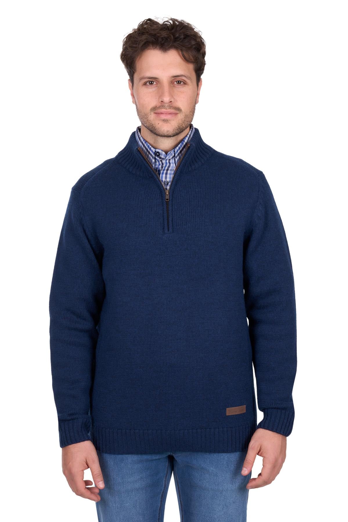 Thomas Cook Mens Jesse 1/4 Zip Knit Jumper