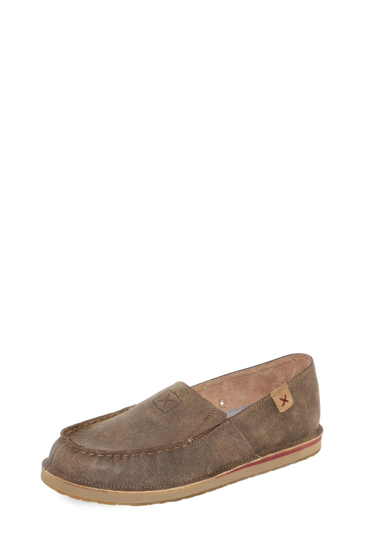 Twisted X Womens Leather Loafer Slip On