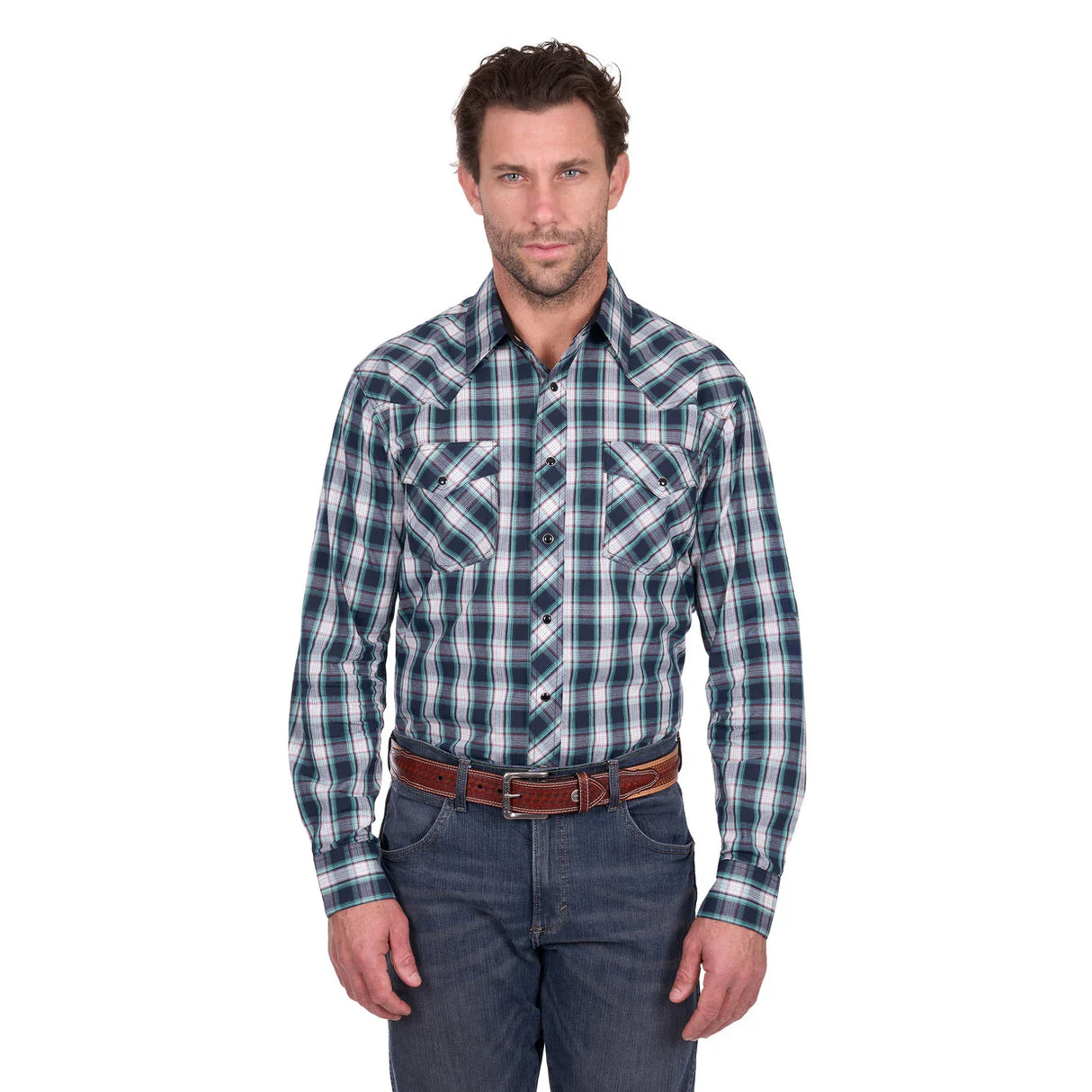 Wrangler Mens Dustin Long Sleeve Shirt