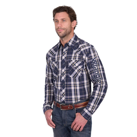 Wrangler Mens Wayne Long Sleeve Shirt