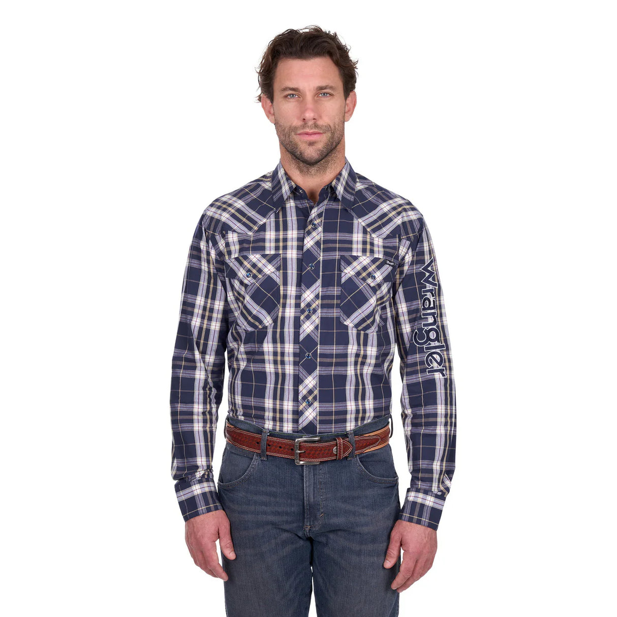 Wrangler Mens Wayne Long Sleeve Shirt
