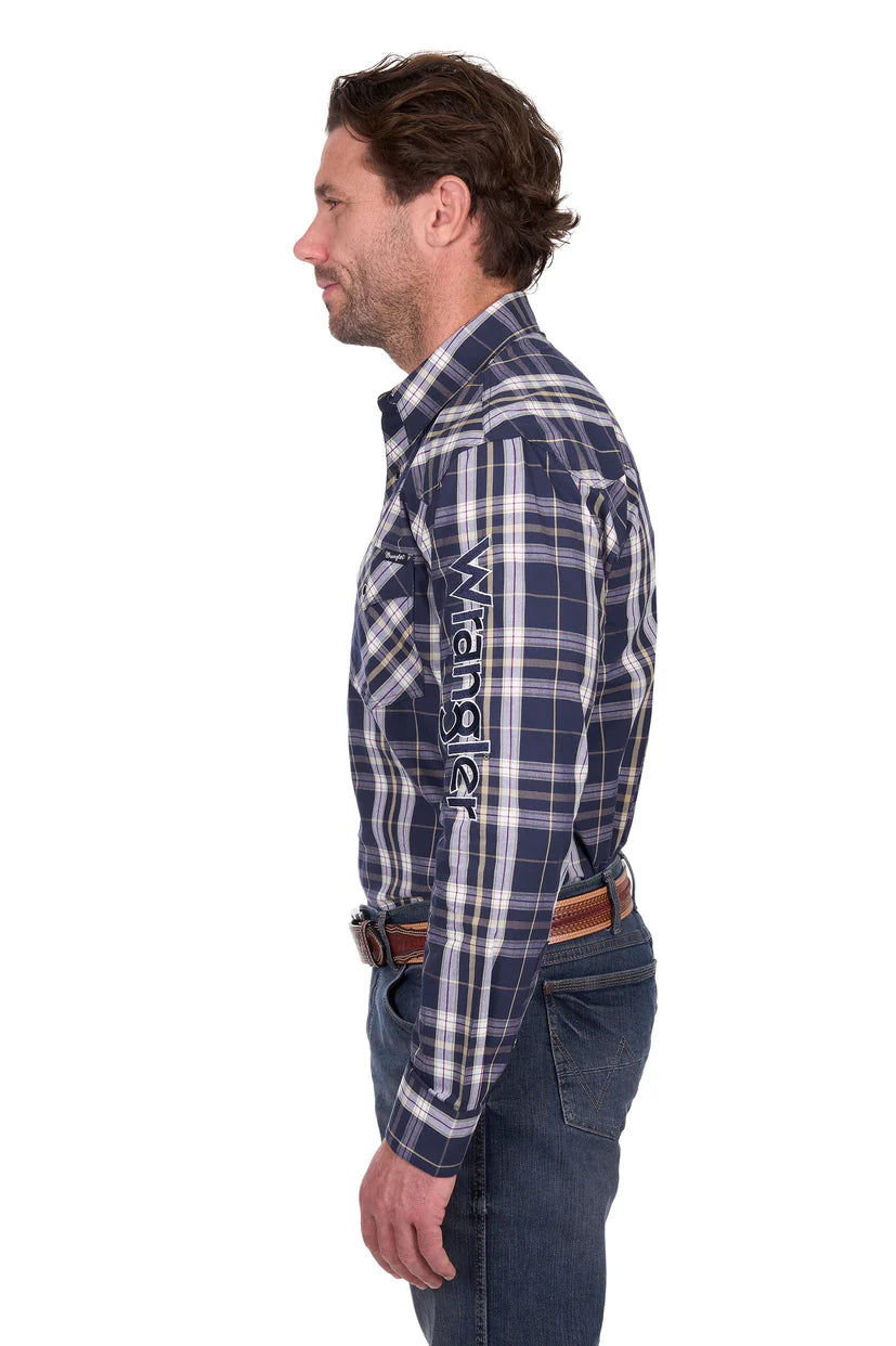 Wrangler Mens Wayne Long Sleeve Shirt