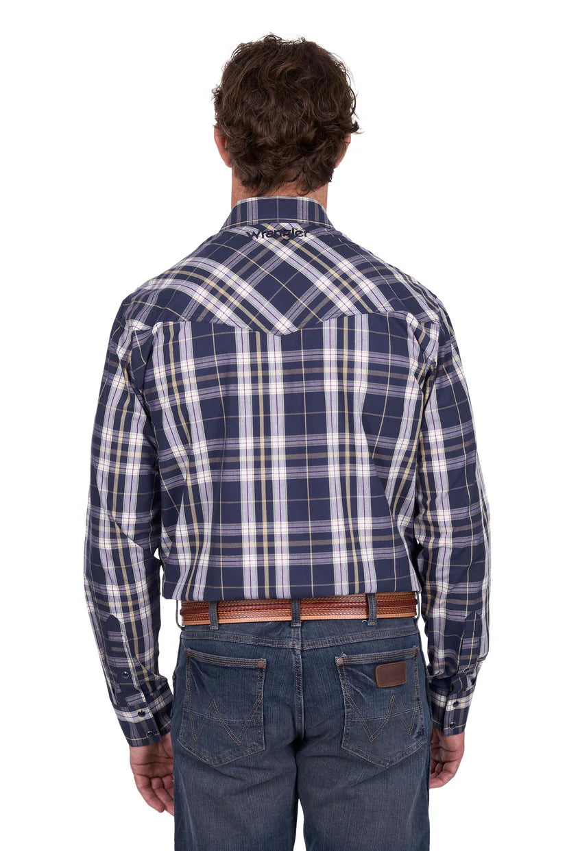 Wrangler Mens Wayne Long Sleeve Shirt