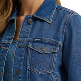 Wrangler Womens Classic Denim Jacket Light Wash