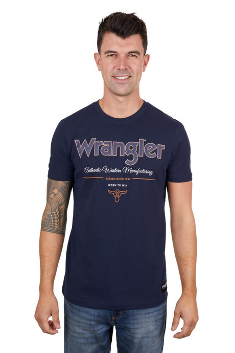 Wrangler Mens Owen Short Sleeve Tee