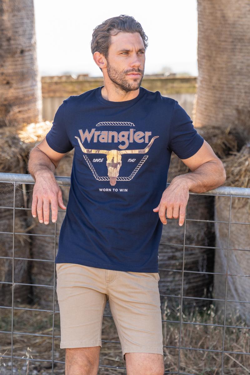 Wrangler Mens Theo Short Sleeve Tee