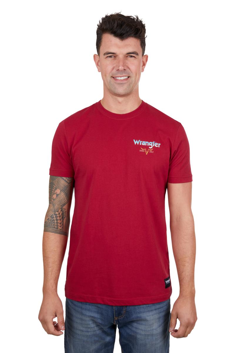 Wrangler Mens Beau Short Sleeve Tee