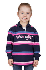 Wrangler Girls Jada Stripe Rugby