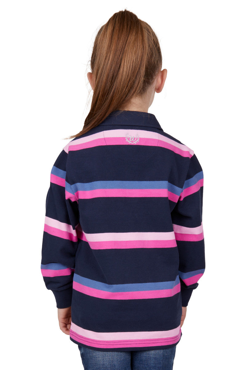 Wrangler Girls Jada Stripe Rugby