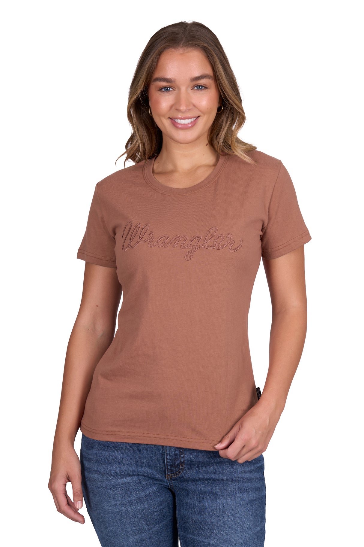 Wrangler SS25 Womens Texas SS T-Shirt Copper