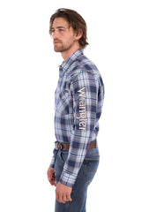 Wrangler Mens Mario Logo LS Shirt