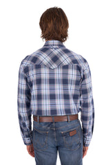 Wrangler Mens Mario Logo LS Shirt