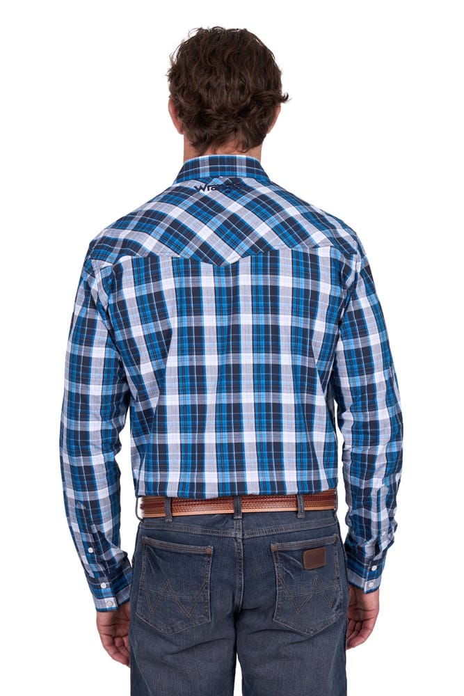 Wrangler Men’s Tony Logo Long Sleeve Shirt