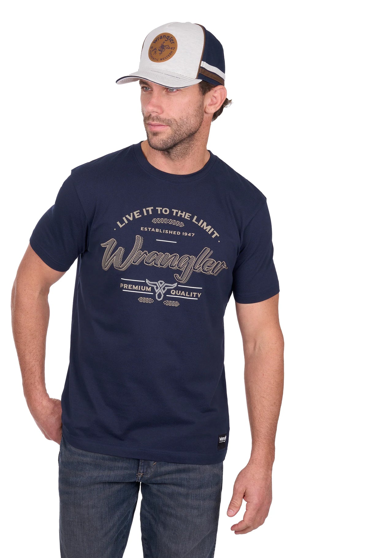Wrangler Mens Joel Short Sleeve Tee