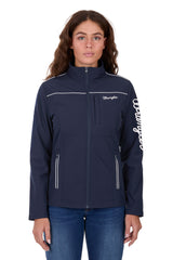 Wrangler Womens Soft Shell Jacket Navy
