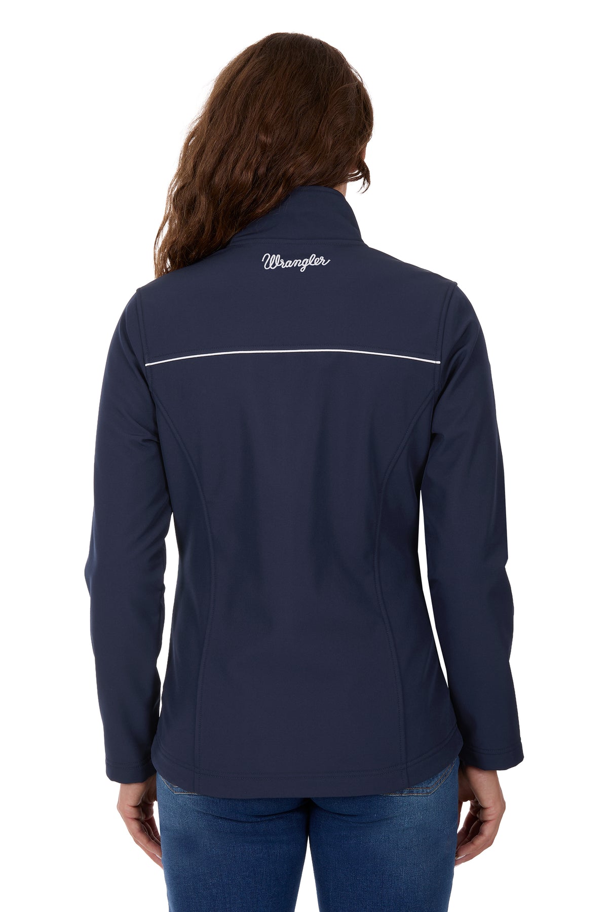 Wrangler Womens Soft Shell Jacket Navy