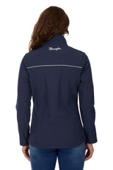 Wrangler Womens Soft Shell Jacket Navy