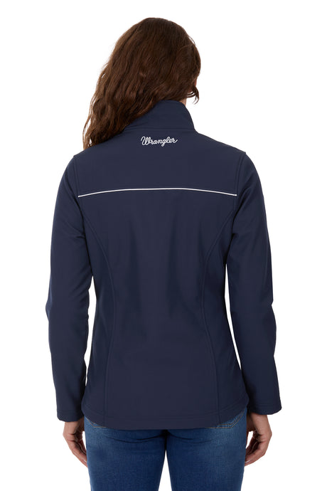 Wrangler Womens Soft Shell Jacket Navy