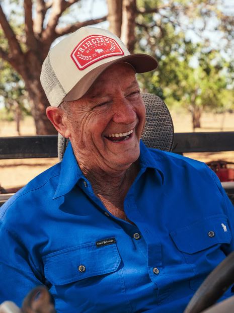 Ringers Western Wheatbelt Trucker Cap - Off White / Chocolate